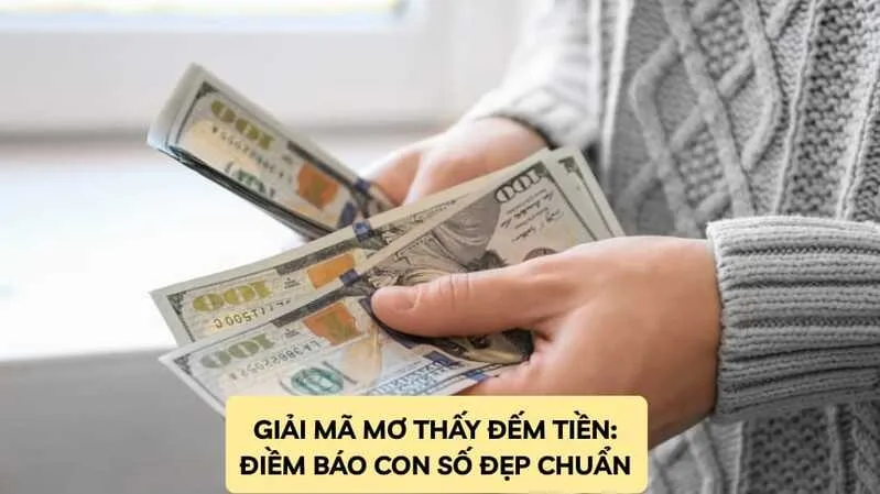 Nằm mơ thấy tiền đánh số may? Giải mã điềm báo và số may mắn